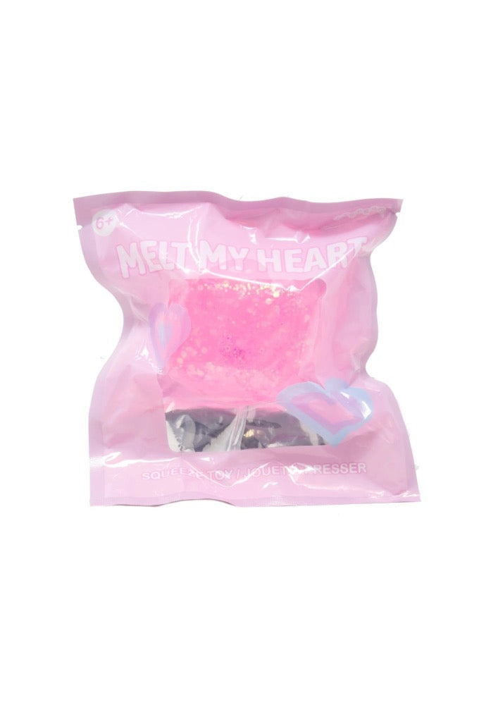 Melt My Heart Squeeze Toy Pink