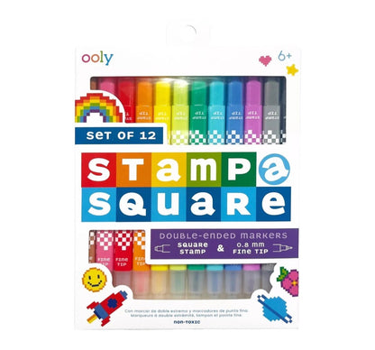 Stamp a Square Double Ended Markers