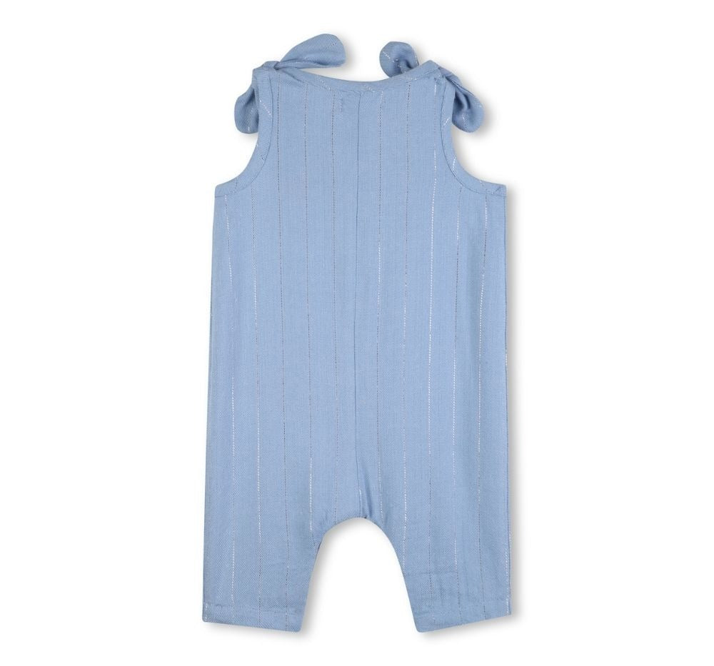 Metallic Thread Overalls