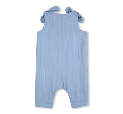 Metallic Thread Overalls