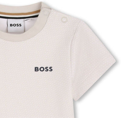 Double B Monogrammed T-Shirt Sand
