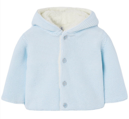 Knit Cardigan Sky Blue