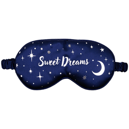 Sleep Mask Sweet Dreams Navy Blue