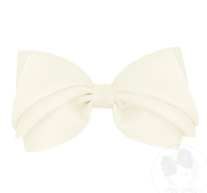 Mini Kng Org/Gg Overly Pleated White Bow