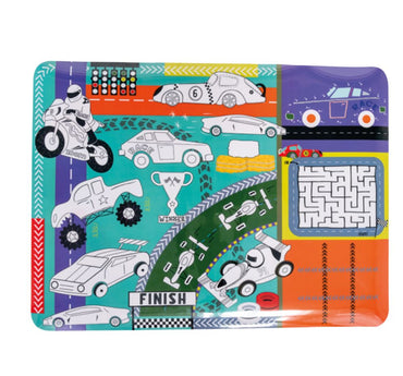 Colouring Fun & Games Mat Cars
