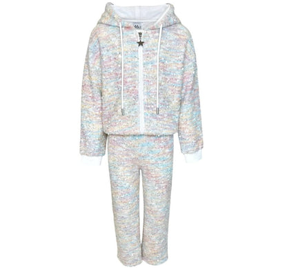 Pastel Rainbow Knit Shimmer Set