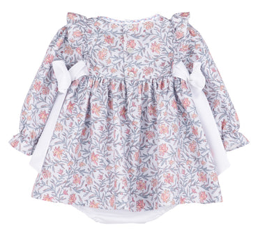 Miller Tate Ruffle Dress Blue