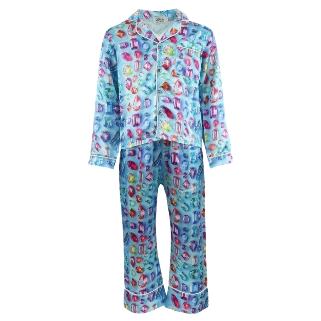 Bejeweled Silk Set