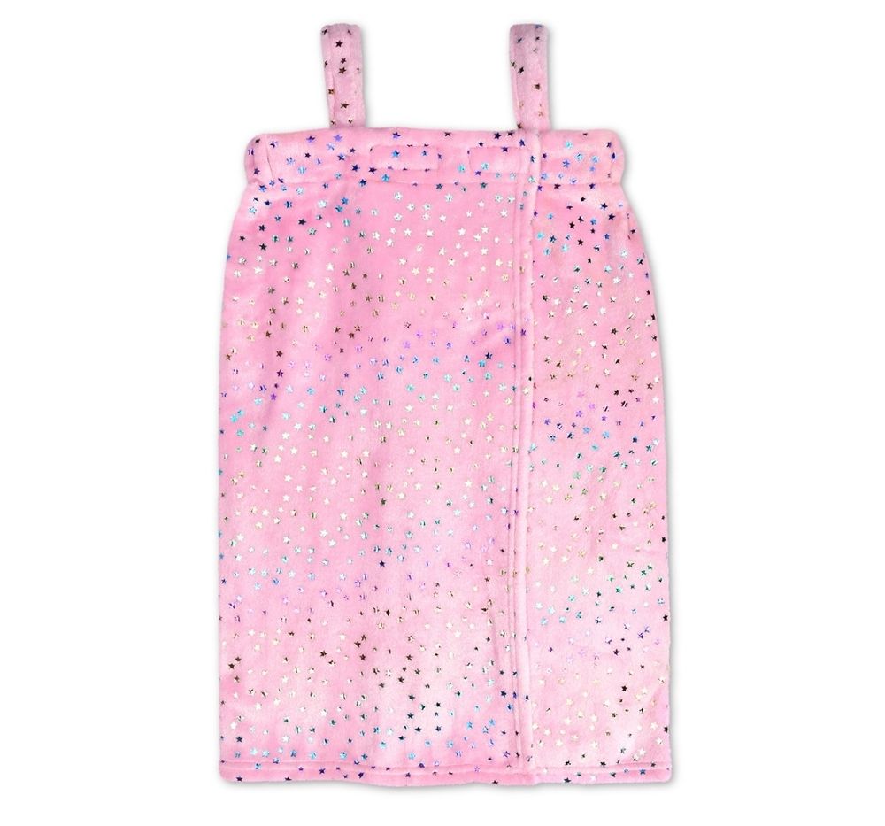 Pink Foil Stars Spa Wrap