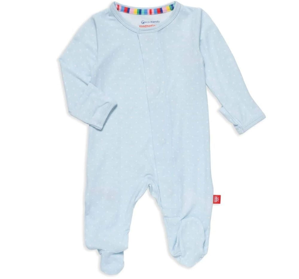 Pin Dot Blue Magnetic Footie