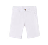 Bermuda Chino Sarga Bàsico Blanco