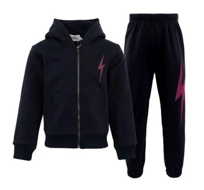 Sparkle Lighting Flash Fleece Set