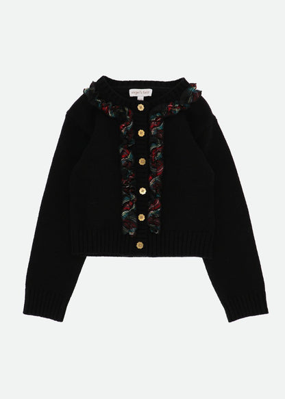 Rufflle Cardigan  &  Tutu Tartan