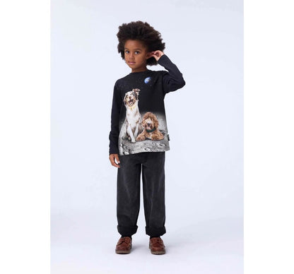 Playera Manga Larga Moon Friends