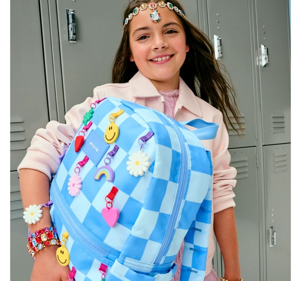 Kane Backpack  Charms Blue