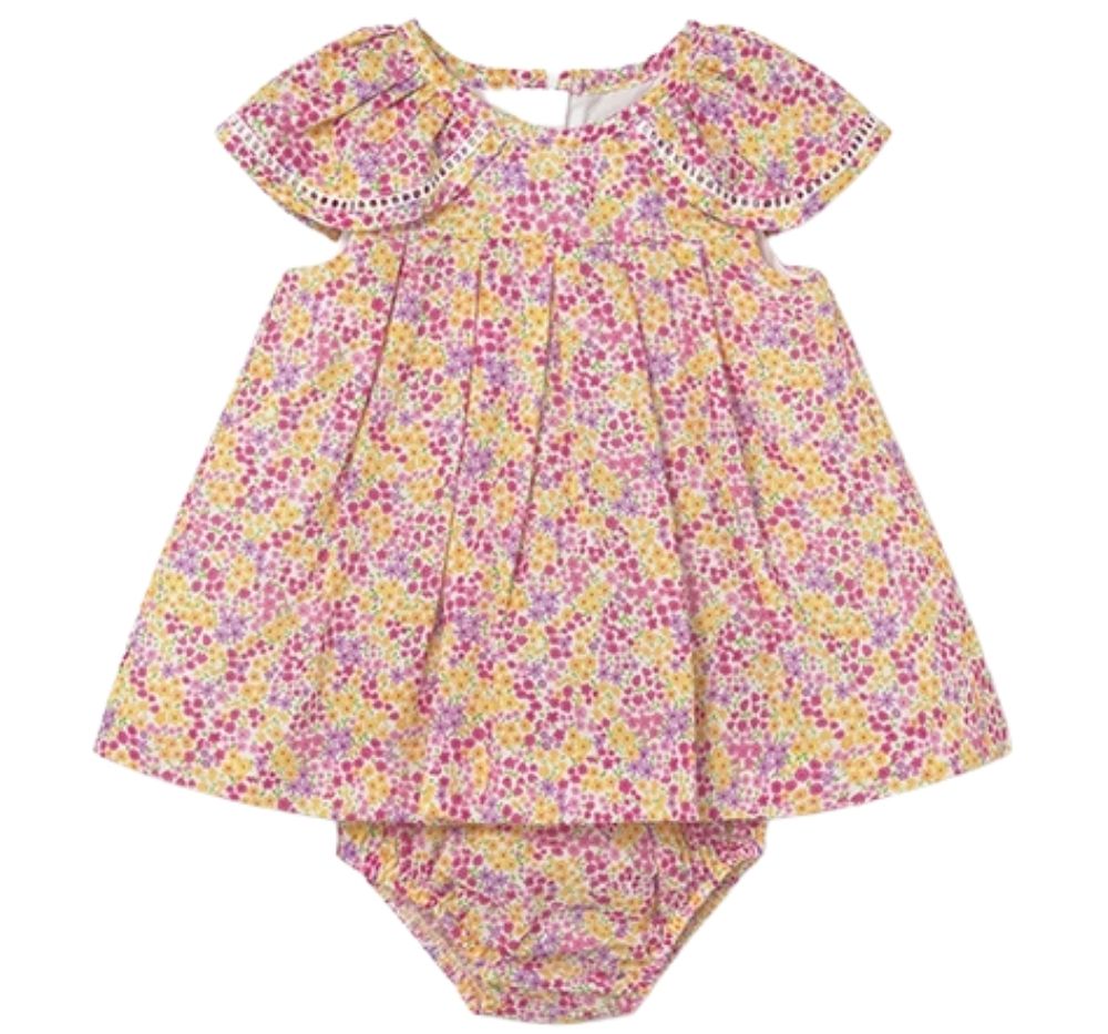 Vestido Estampado Rosa