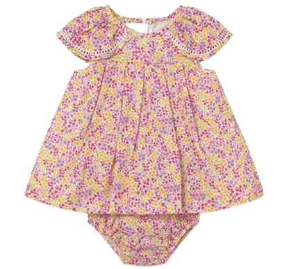 Vestido Estampado Rosa