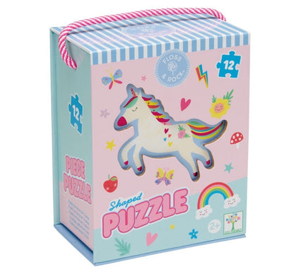 12 PC Shaped Puzzle Rainbow