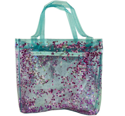 Confetti Beach Bag Blue