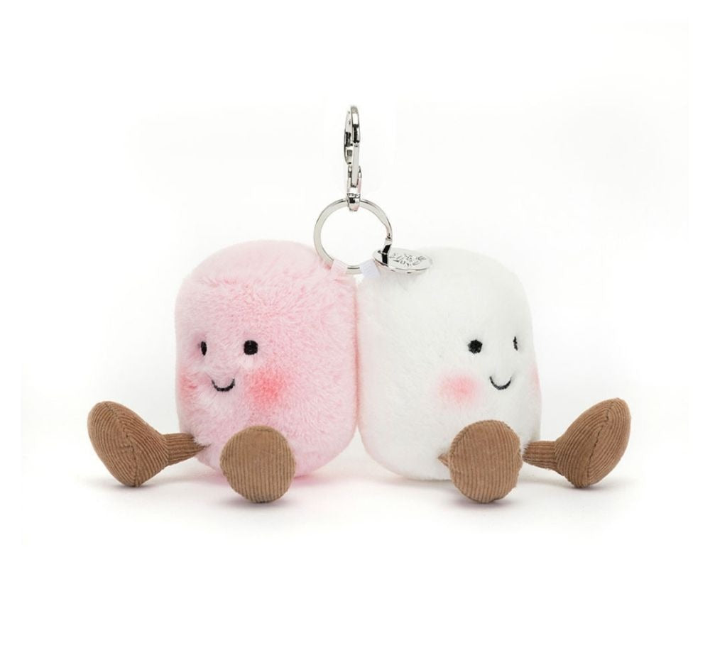 Amuseables Pair of Marshmallows Bag Charm
