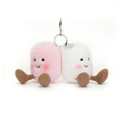 Amuseables Pair of Marshmallows Bag Charm