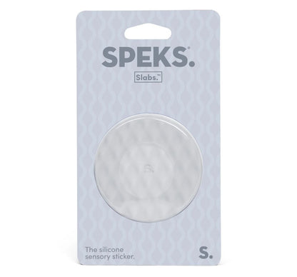 Slabs Silicone Sensory Sticker Mesh Light Grey