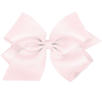 Kng Gg Bow W/Scallop Edge Sideshow Rose