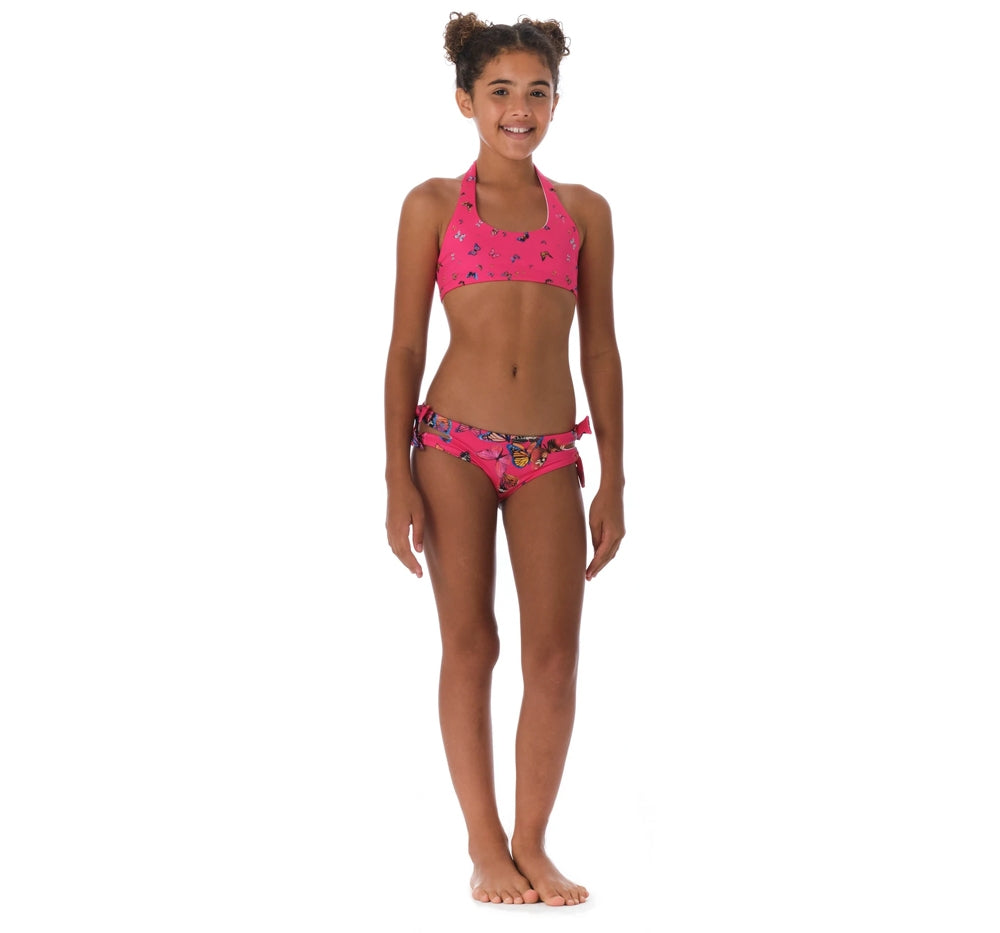 Fly Away Pink Swimsuit Butterflies