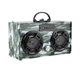 Boom Box Bluetooth Speaker-Green Camo