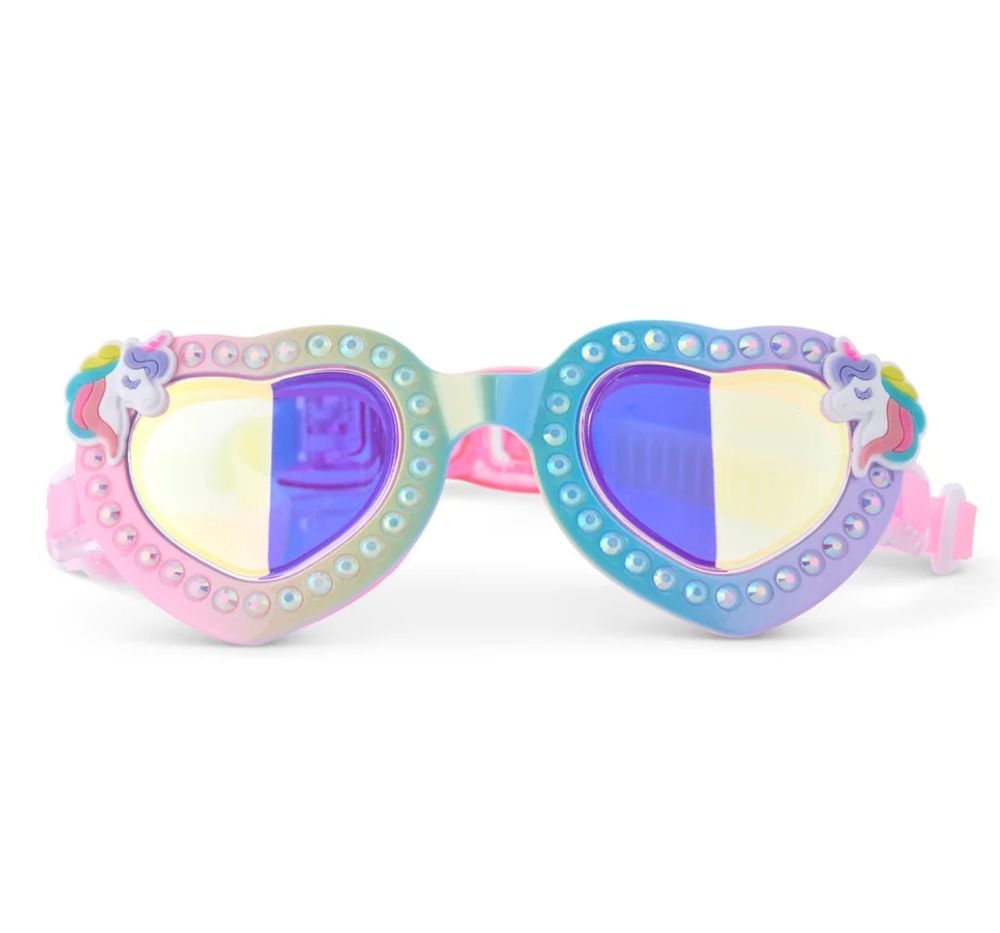 Uniglow Swim Goggles Colorbust Rainbow