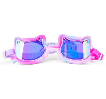Tie Dye Tabby Swim Goggles Purberry
