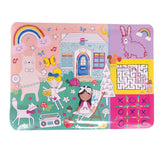 Colouring Fun & Games Mat Rainbow