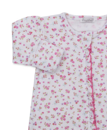 Footie W-Zip PRT Rose Renaissance