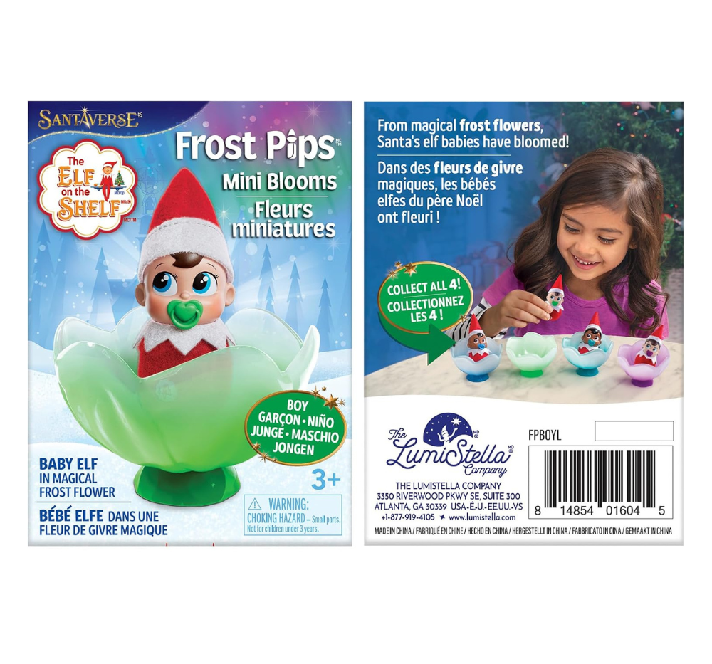 Frost Pips Mini Blooms Green Baby Boy Blue Eyes