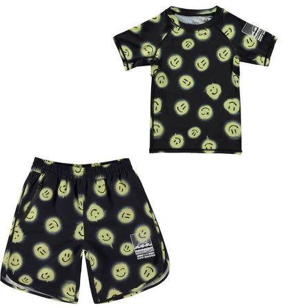 Rashguard y Traje de Baño Niño Happy Sunny