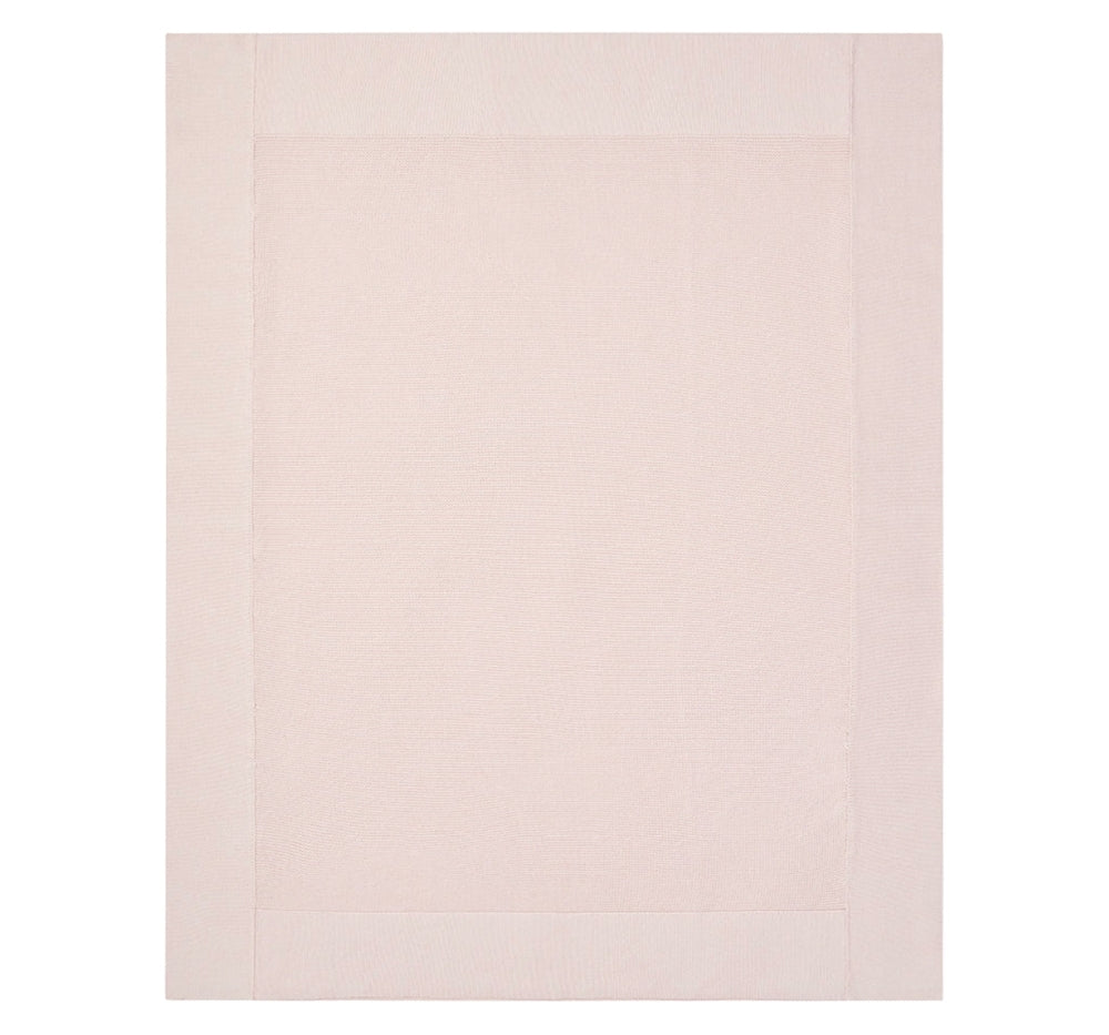 Blanket Pink/Rose Garter 30X40