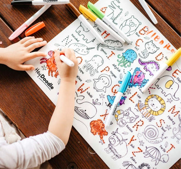 Into the Wild Classic Coloring & Doodle Mat