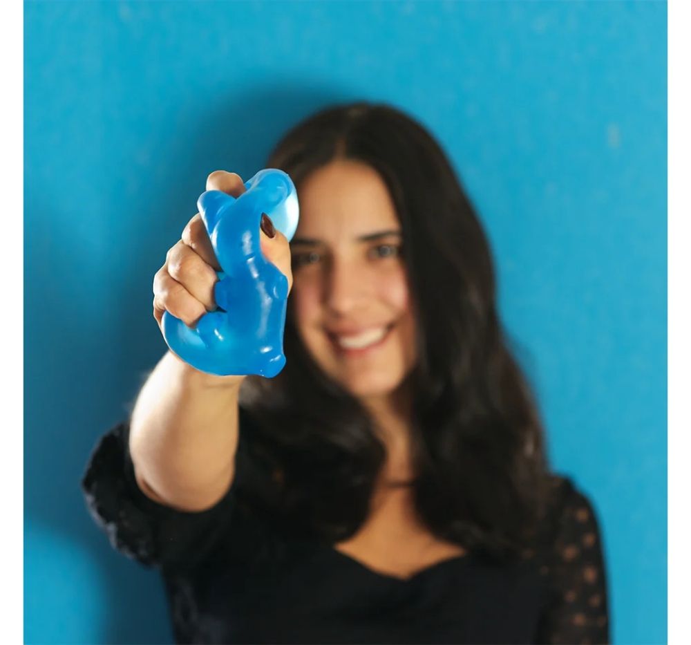 Squishy Gummy Piggy Blue