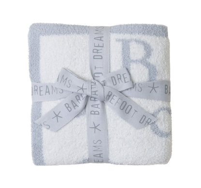 Cozychic ABC Blanket Ocean-Cream