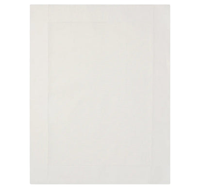 Blanket White Garter 30X40