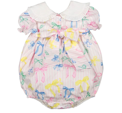 Rainbow Bows Romper