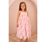 Cascade Waterfall Sparkle Tulle Strappy