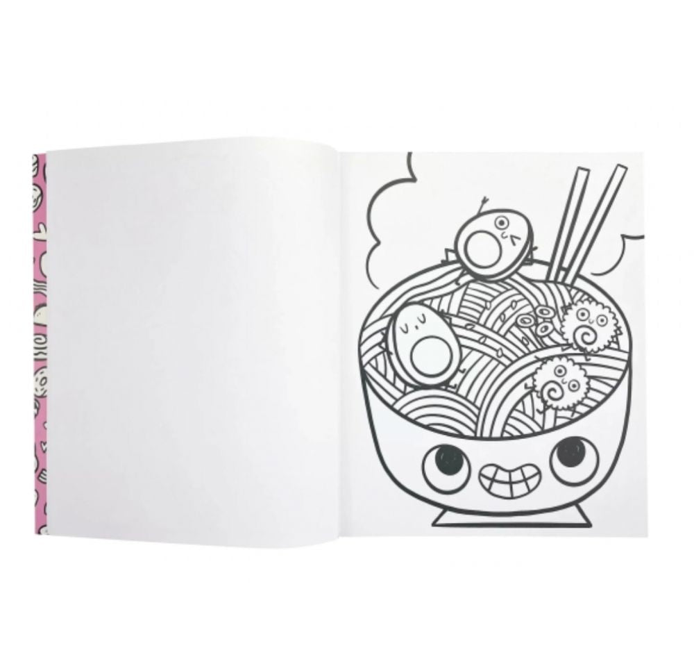 Color-In Book Happy Snacks