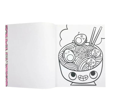Color-In Book Happy Snacks