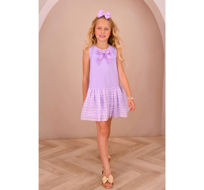 Penelope Tee Dress With Frilly Skirt
