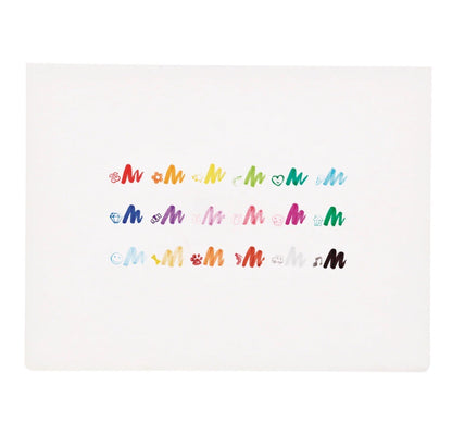 Stampables Double Ended Brush & Stamp Markers