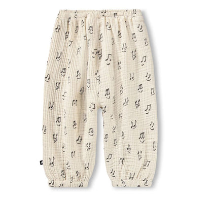 Woven Pants Happy Notes
