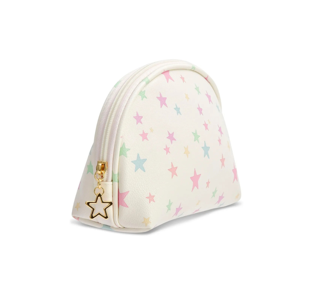 Stardust Oval Cosmetic Bag