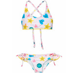 So Girly Happy Day Pink Bikini Set