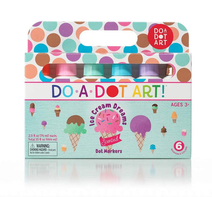 6-Pack Ice Cream Dot Markers